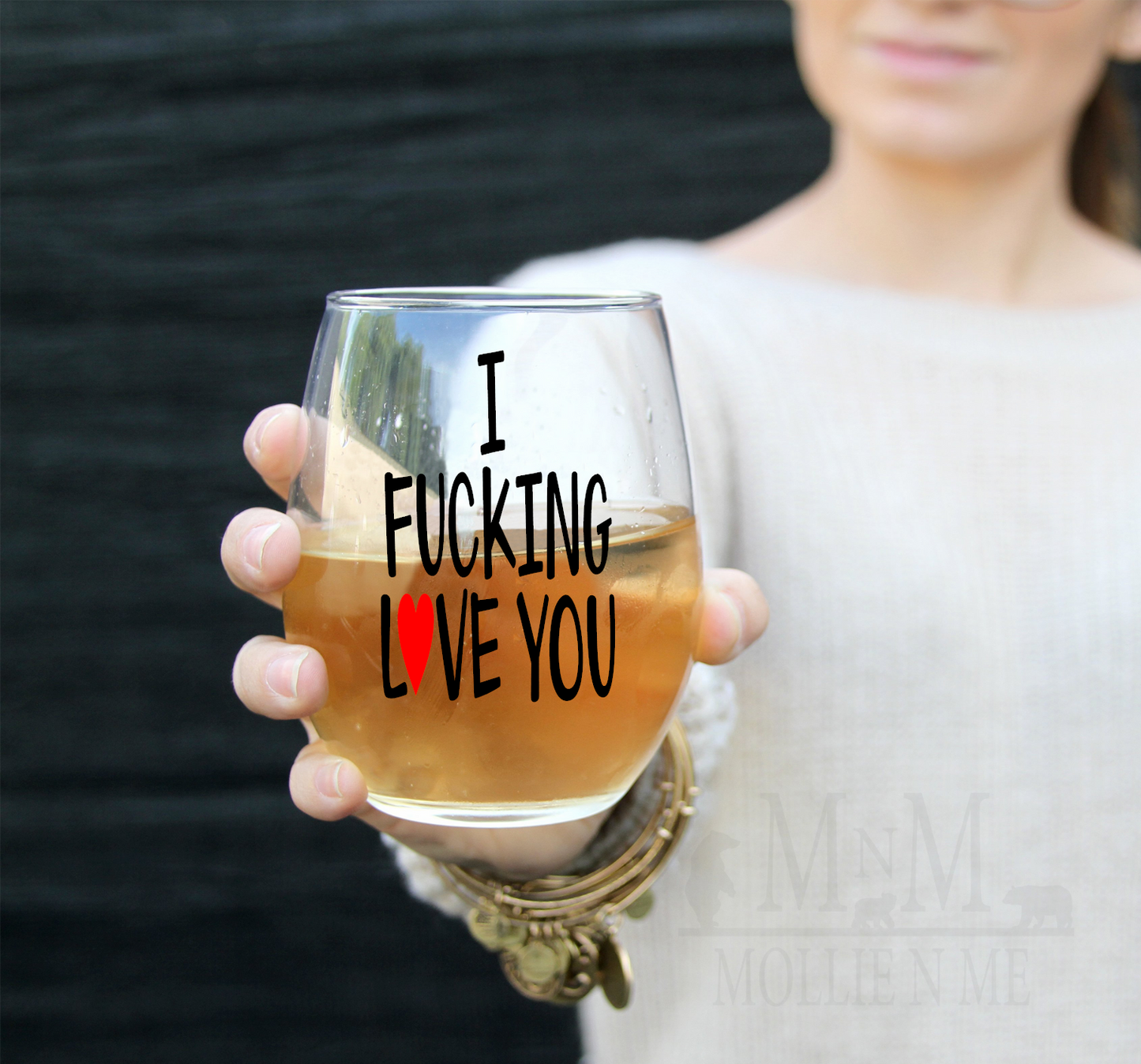 I Fucking Love You Glassware