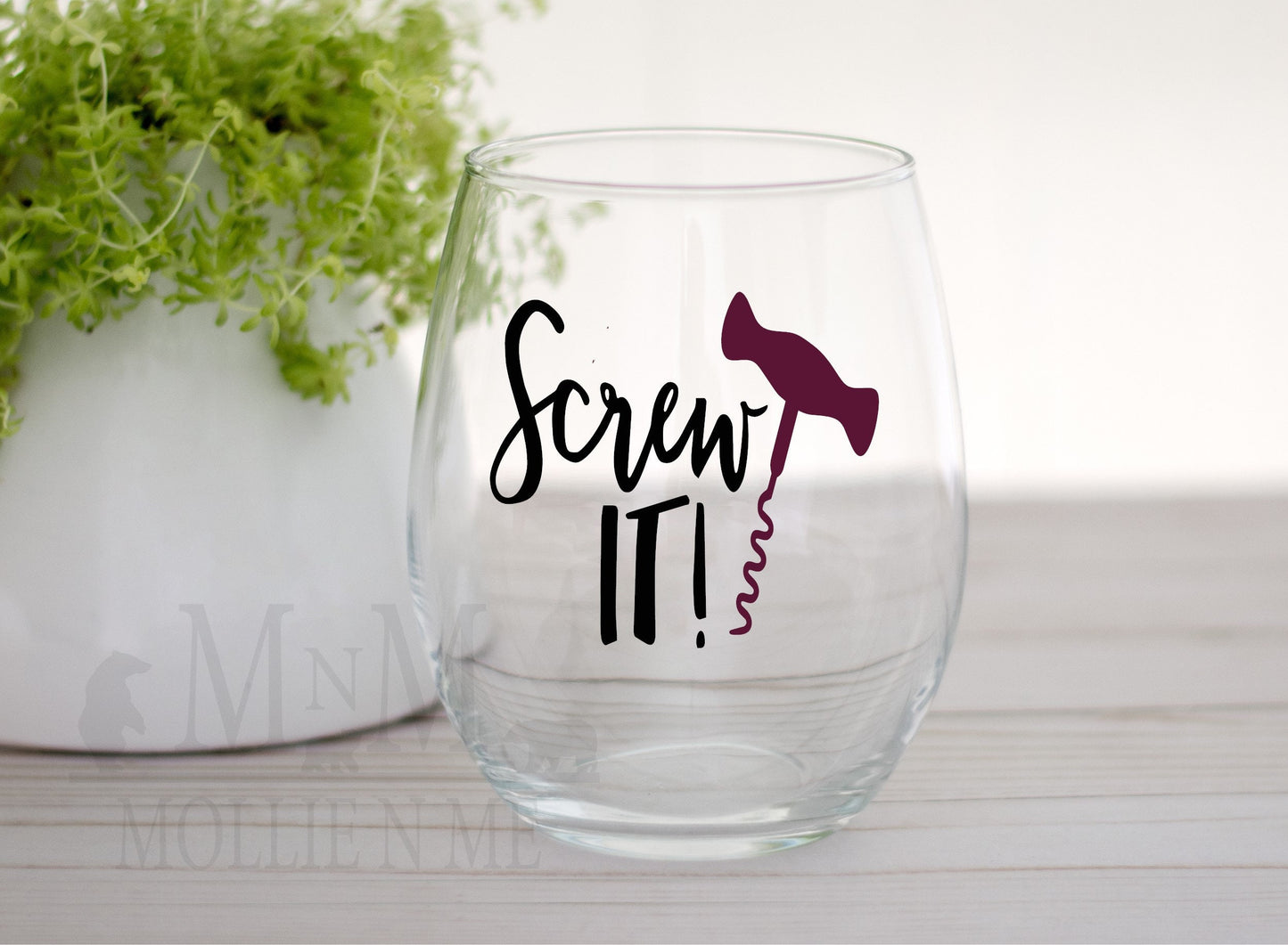 Screw It 20oz Wine Glass