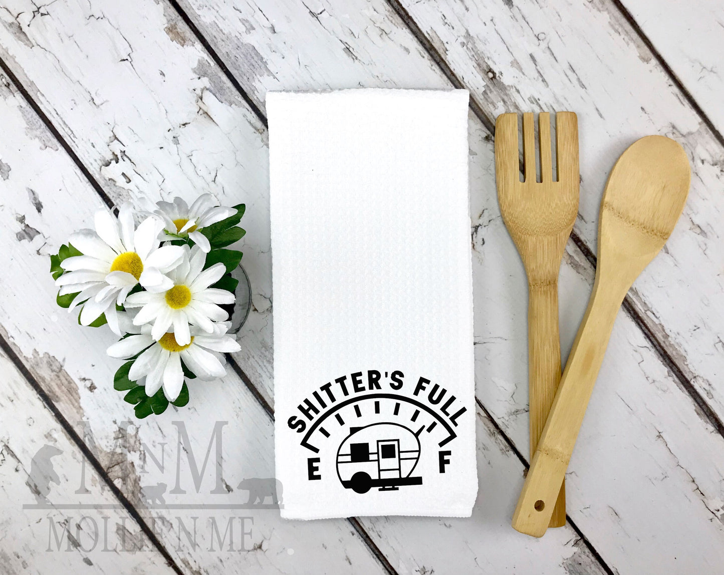 RV Camper Decorative Waffle Towels