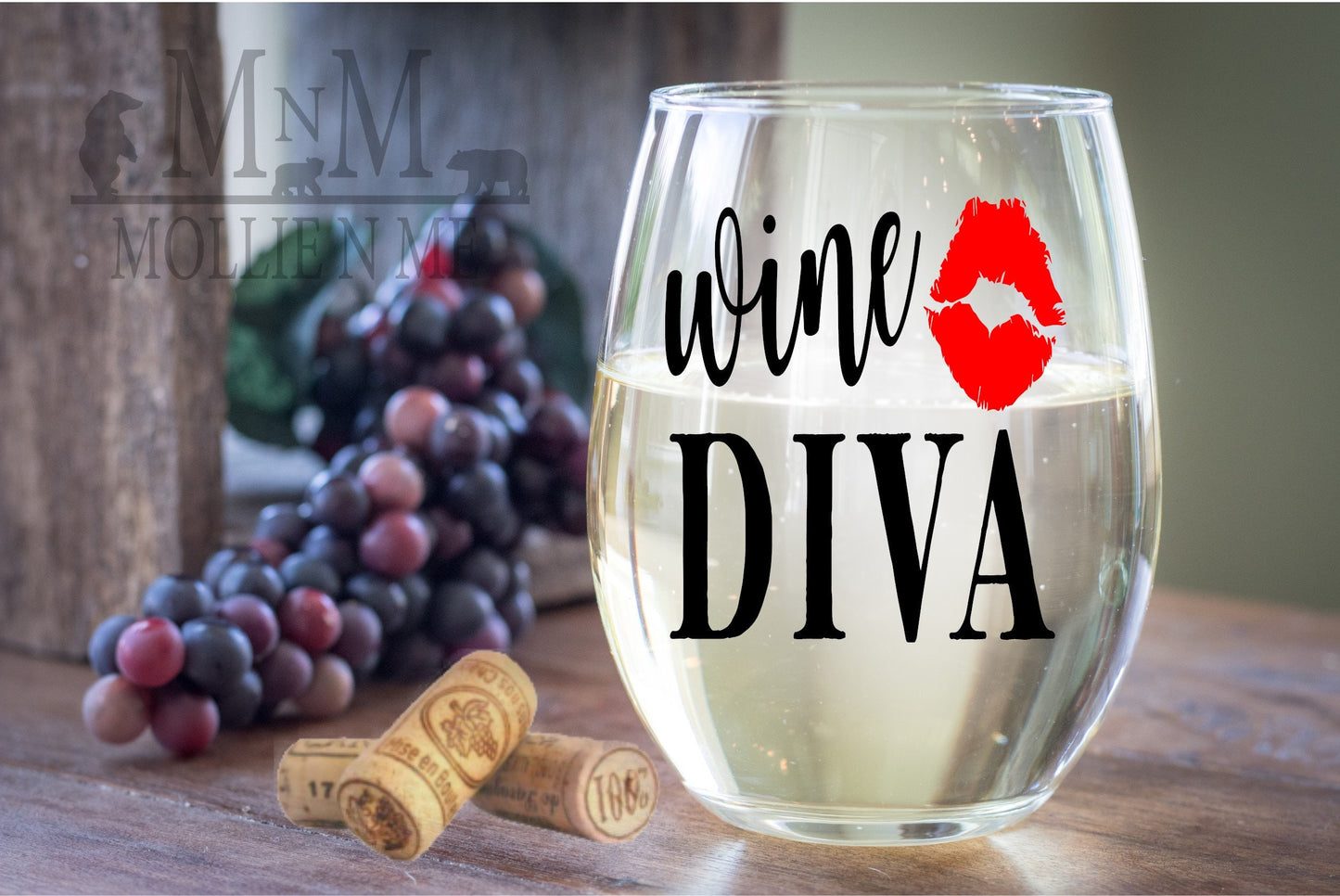 Wine Diva Wine Glass