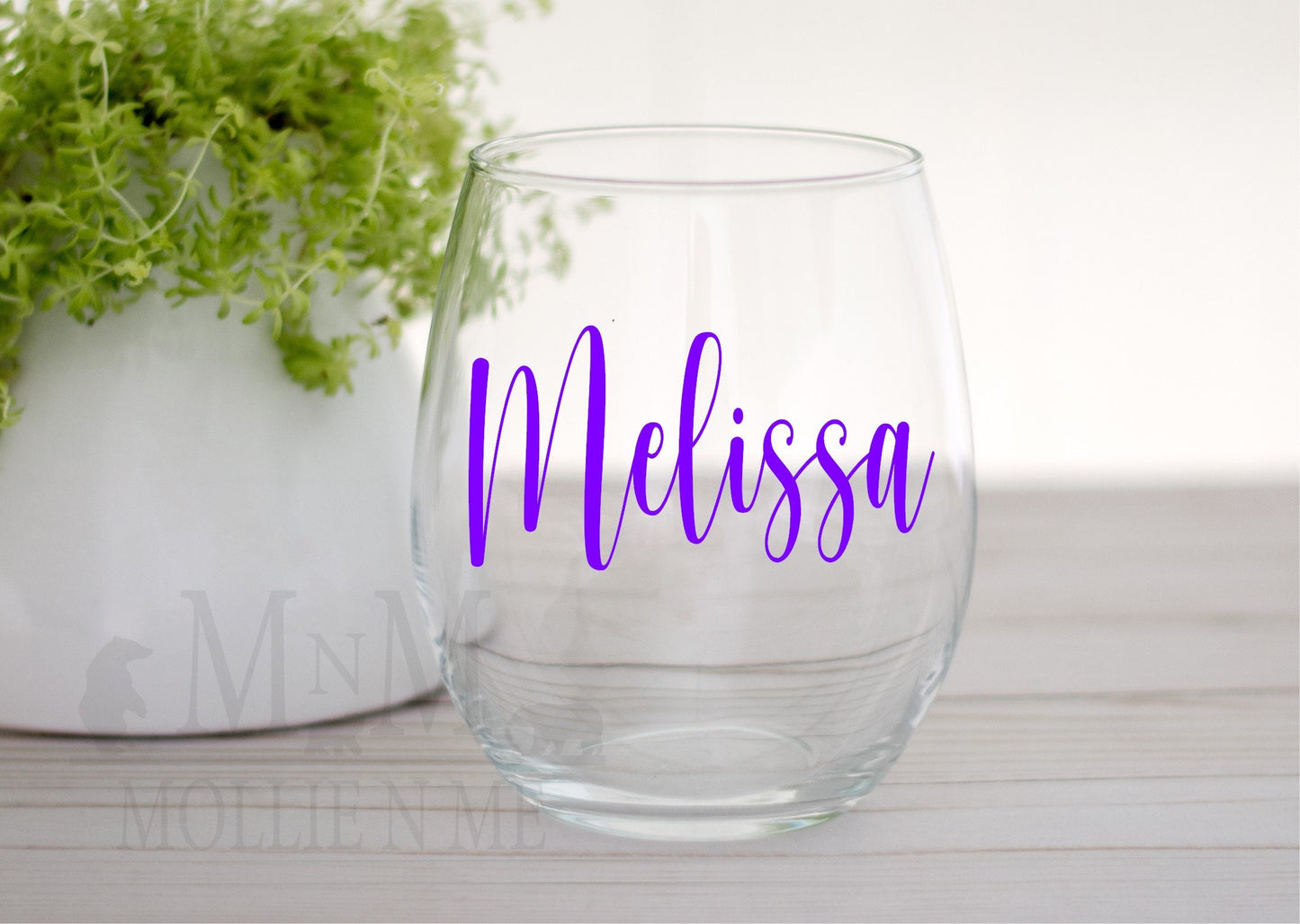 Partners In Wine Stemless Wine Glass