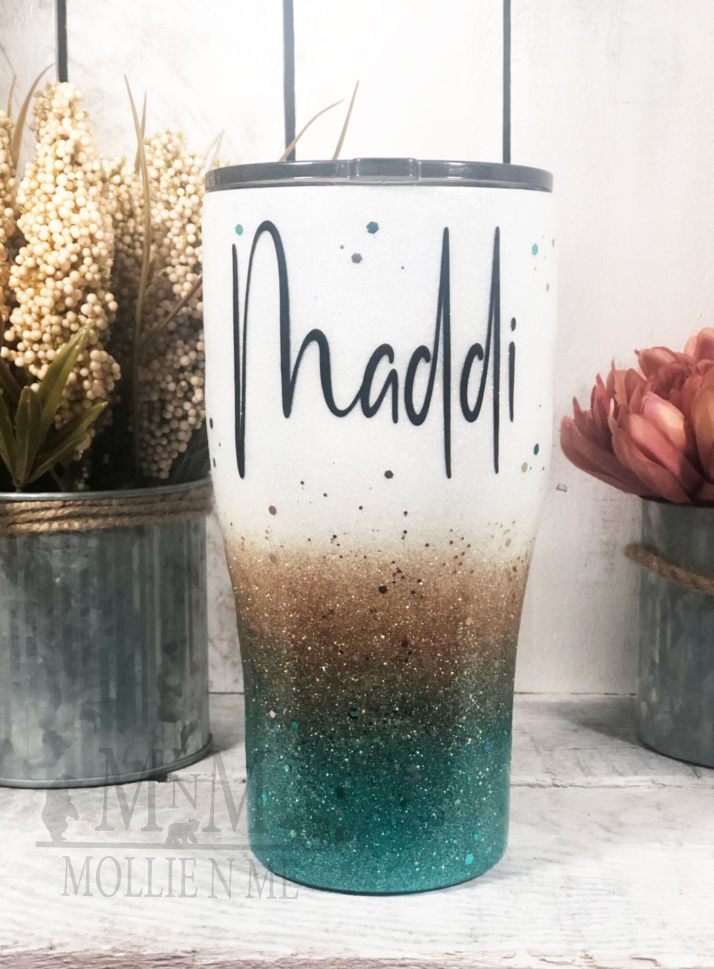 Perfectly Imperfect Custom Glitter Tumbler