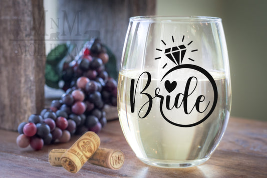 I'm A Bride 20oz Wine Glass
