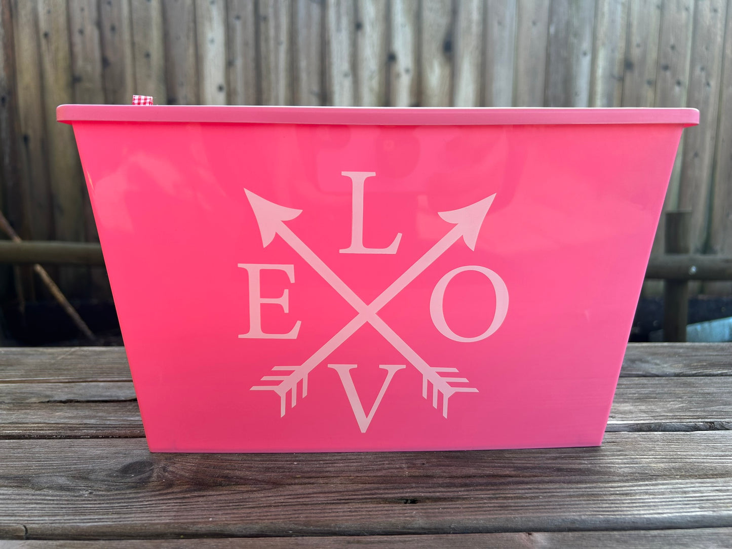 Personalized Valentine's Kids Basket