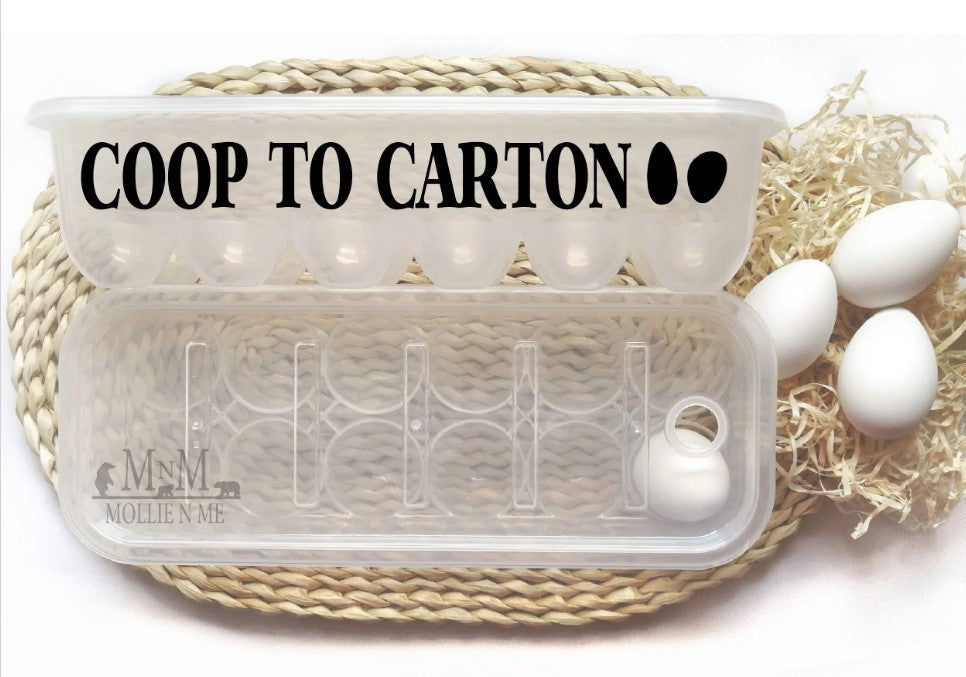 Personalized Egg Container - Coop To Carton