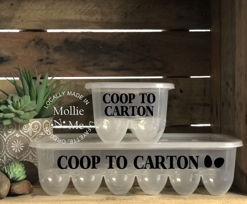 Personalized Egg Container - Coop To Carton
