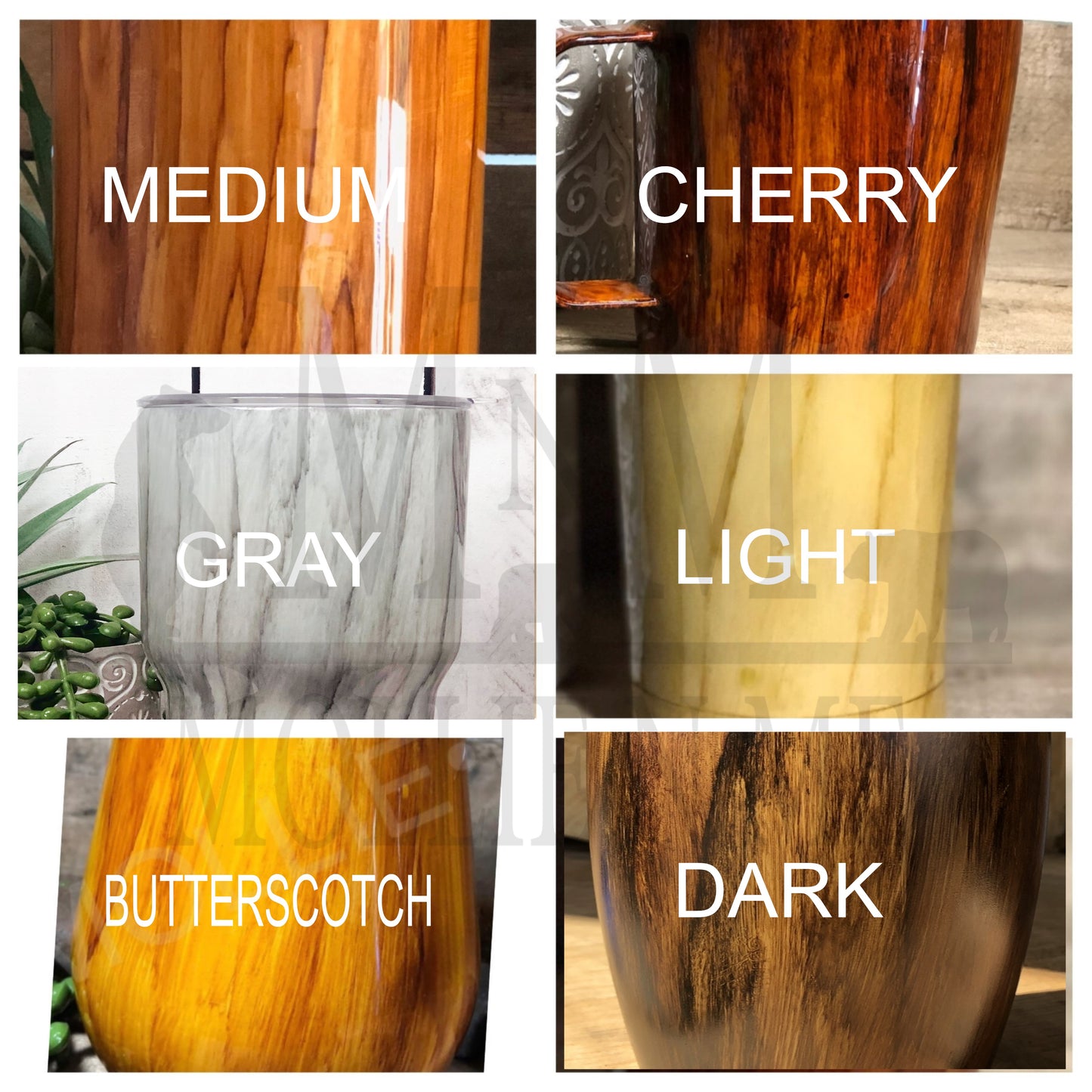 I like Big Bucks Wood Grain Custom Tumbler