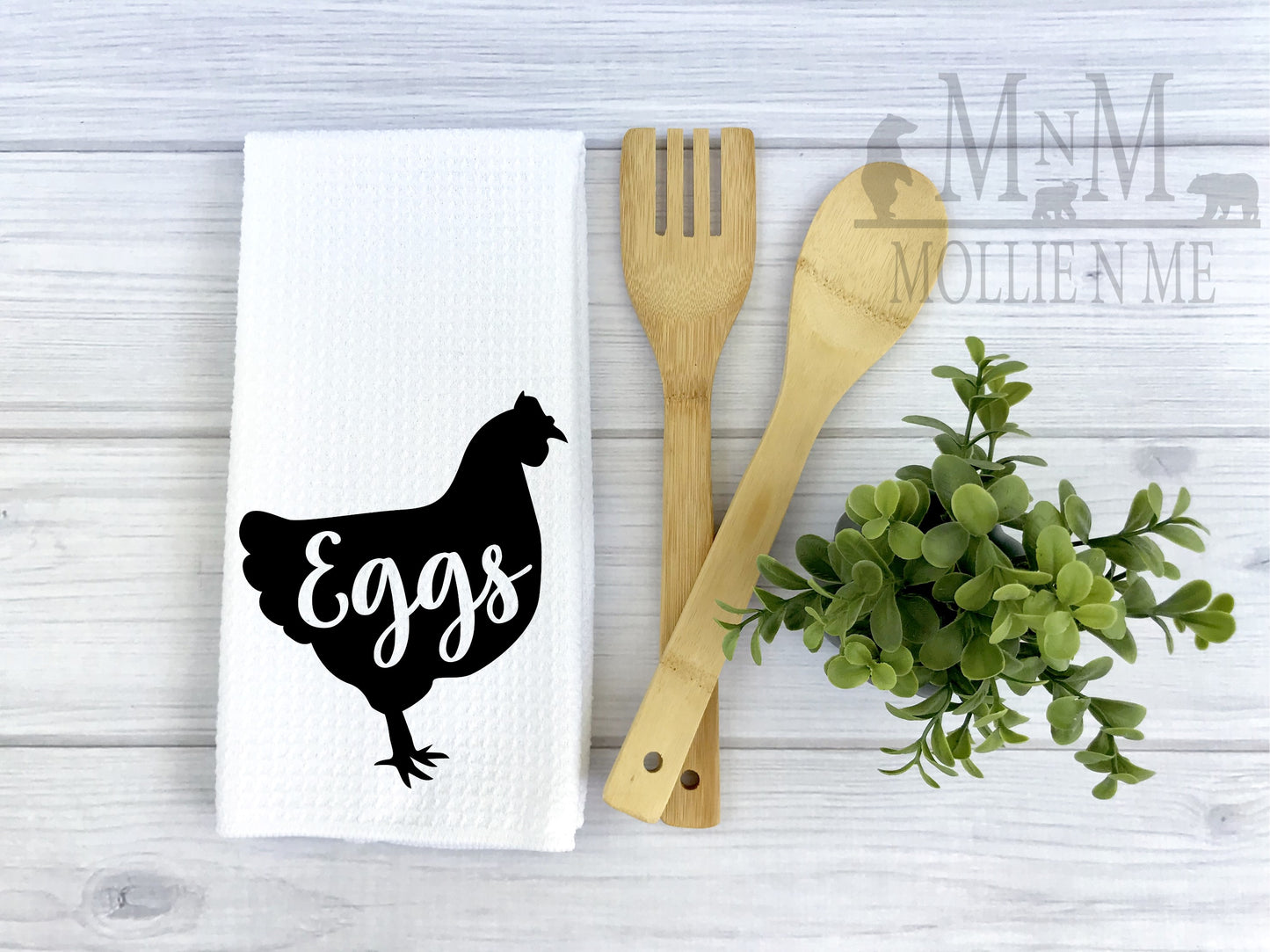 Farm Fresh Eggs Decorative Kitchen Towels