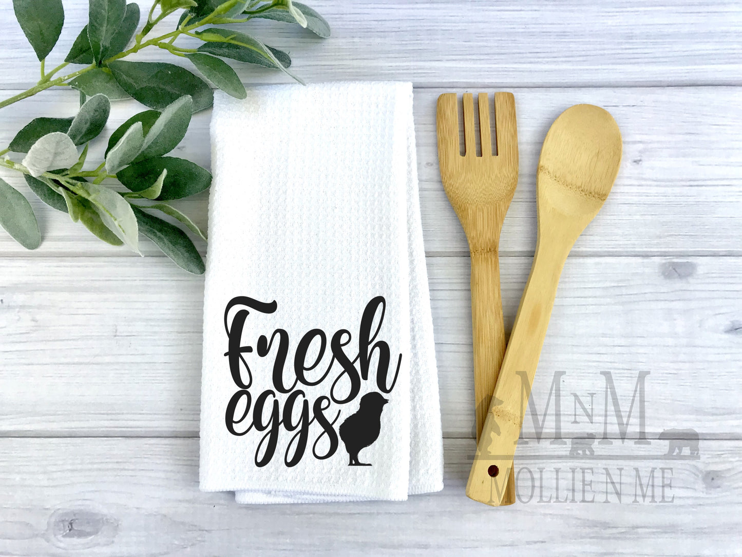 Farm Fresh Eggs Decorative Kitchen Towels
