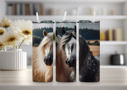 Hay Field Horse Tumbler