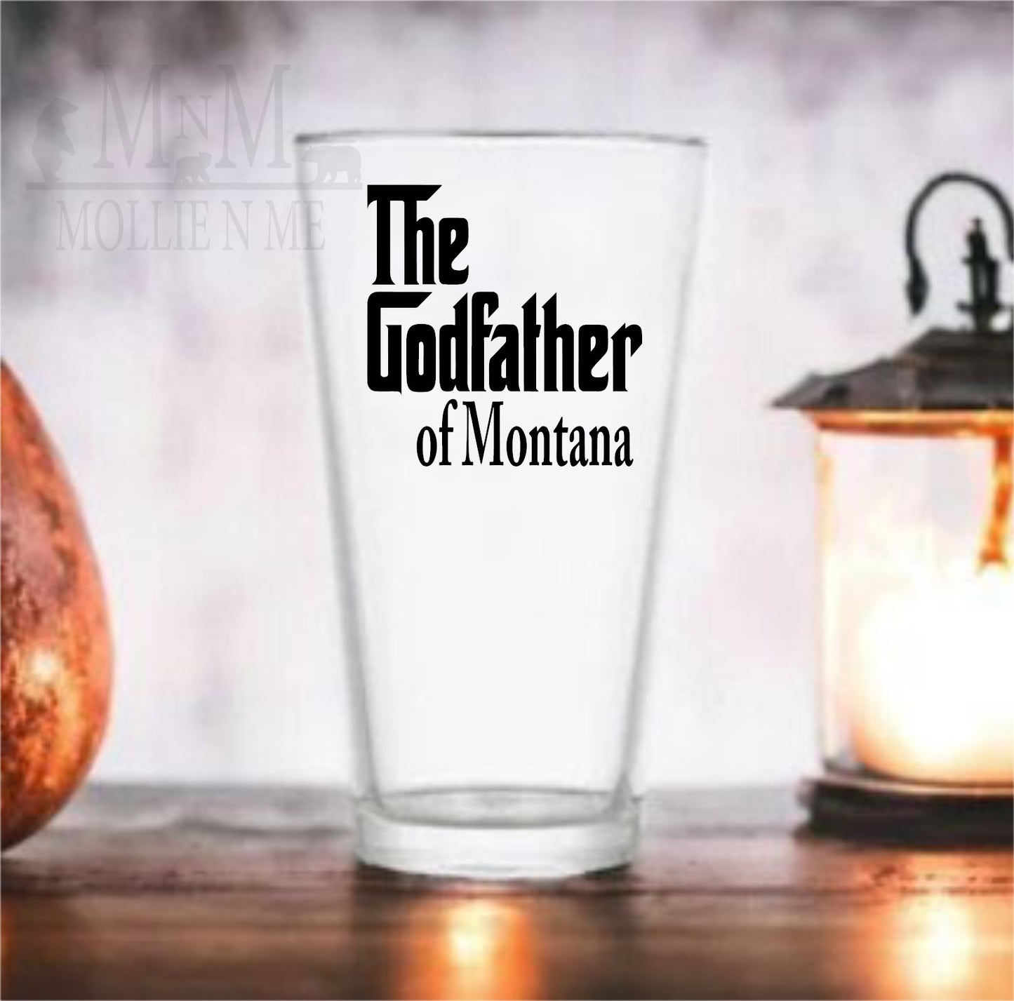 The Godfather Wine Glass
