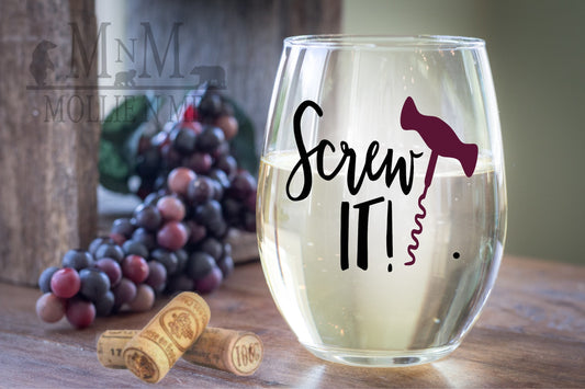 Screw It 20oz Wine Glass
