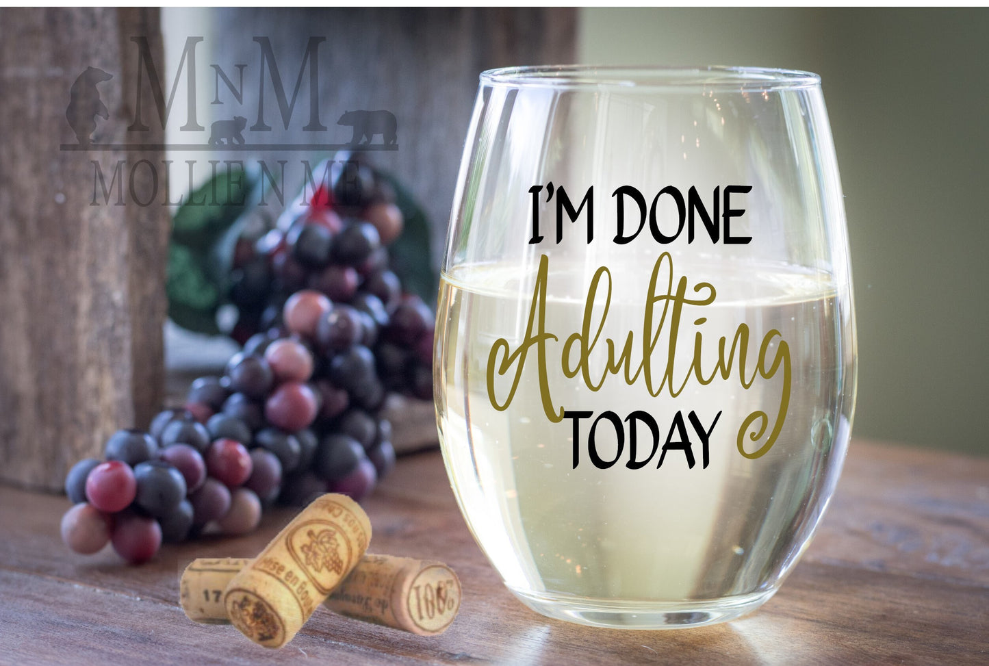 I'm Done Adulting Wine Class