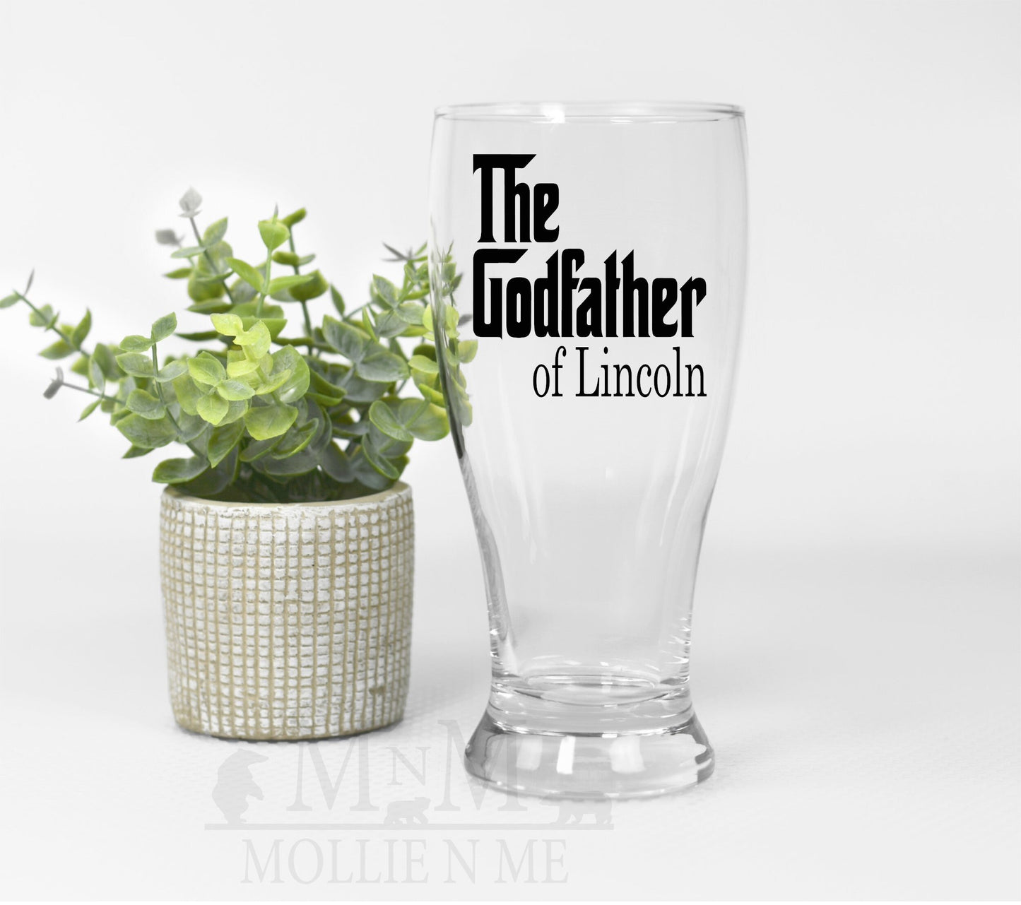 The Godfather Wine Glass