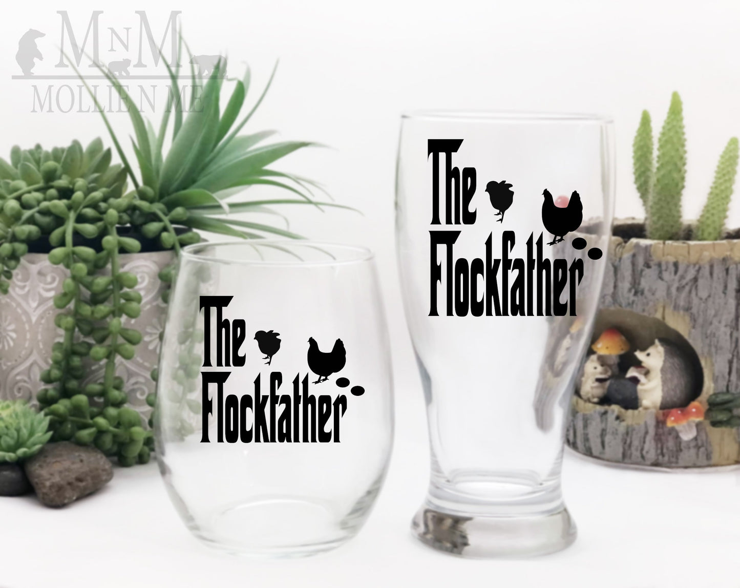 The Flock Father Glass
