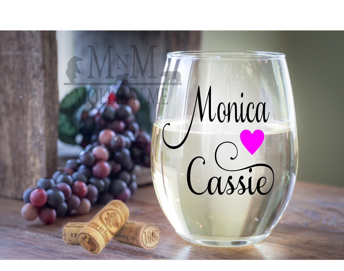 Best Bitches 20oz. Wine Glass