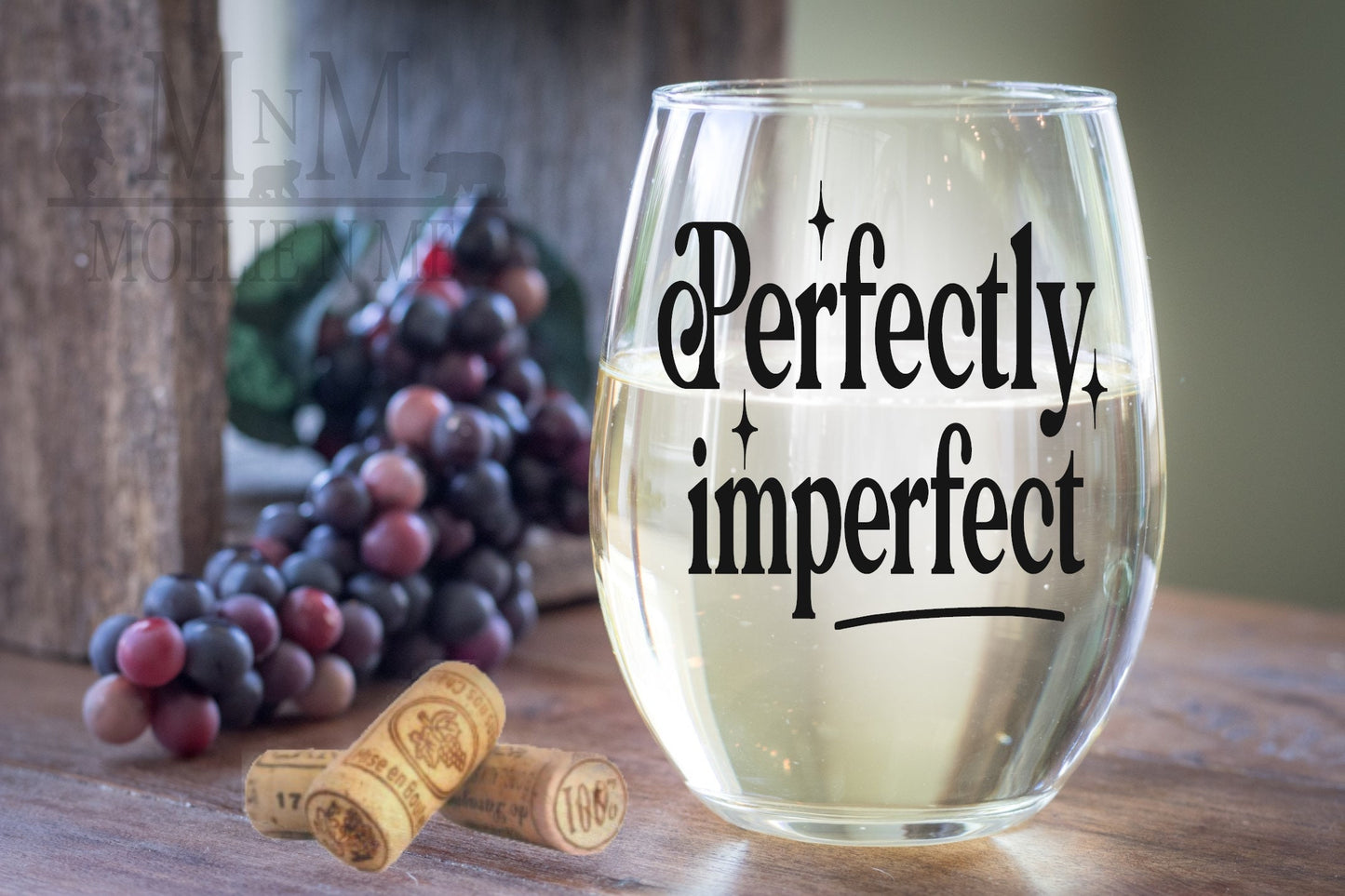Perfectly Imperfect 20oz Wine Glass