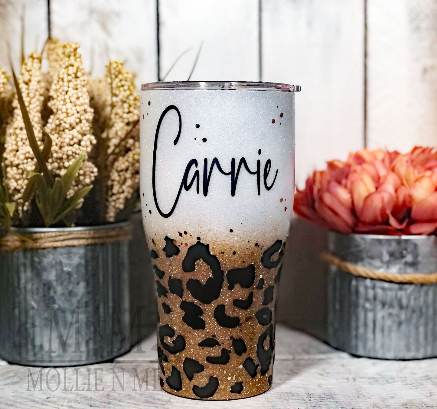This Is How I Fight My Battles Personalized Custom Glitter Tumbler