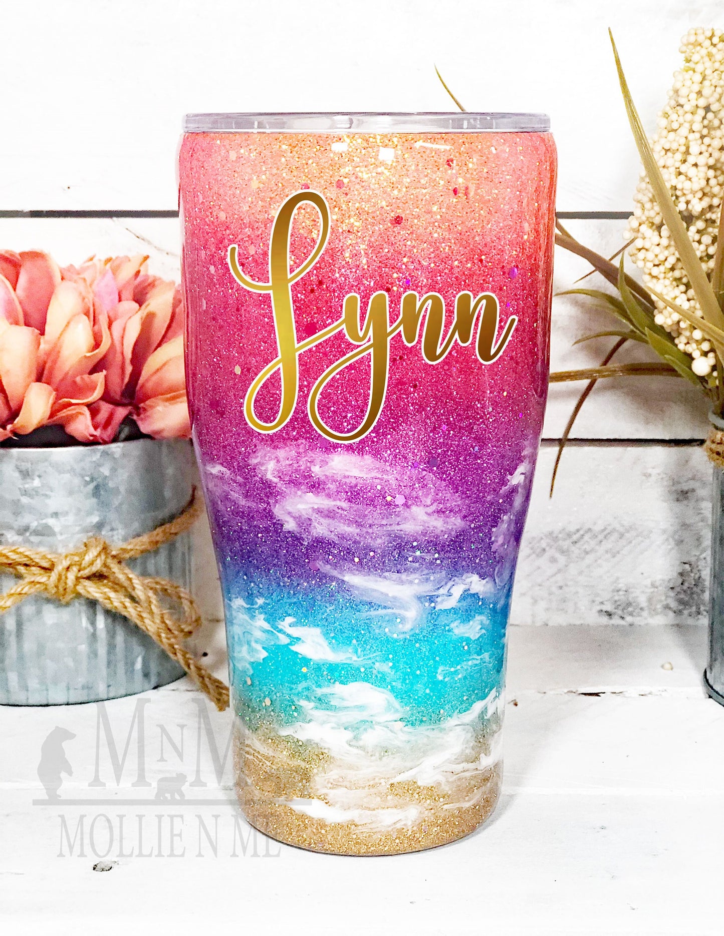 Sunkissed Beach Custom Tumbler