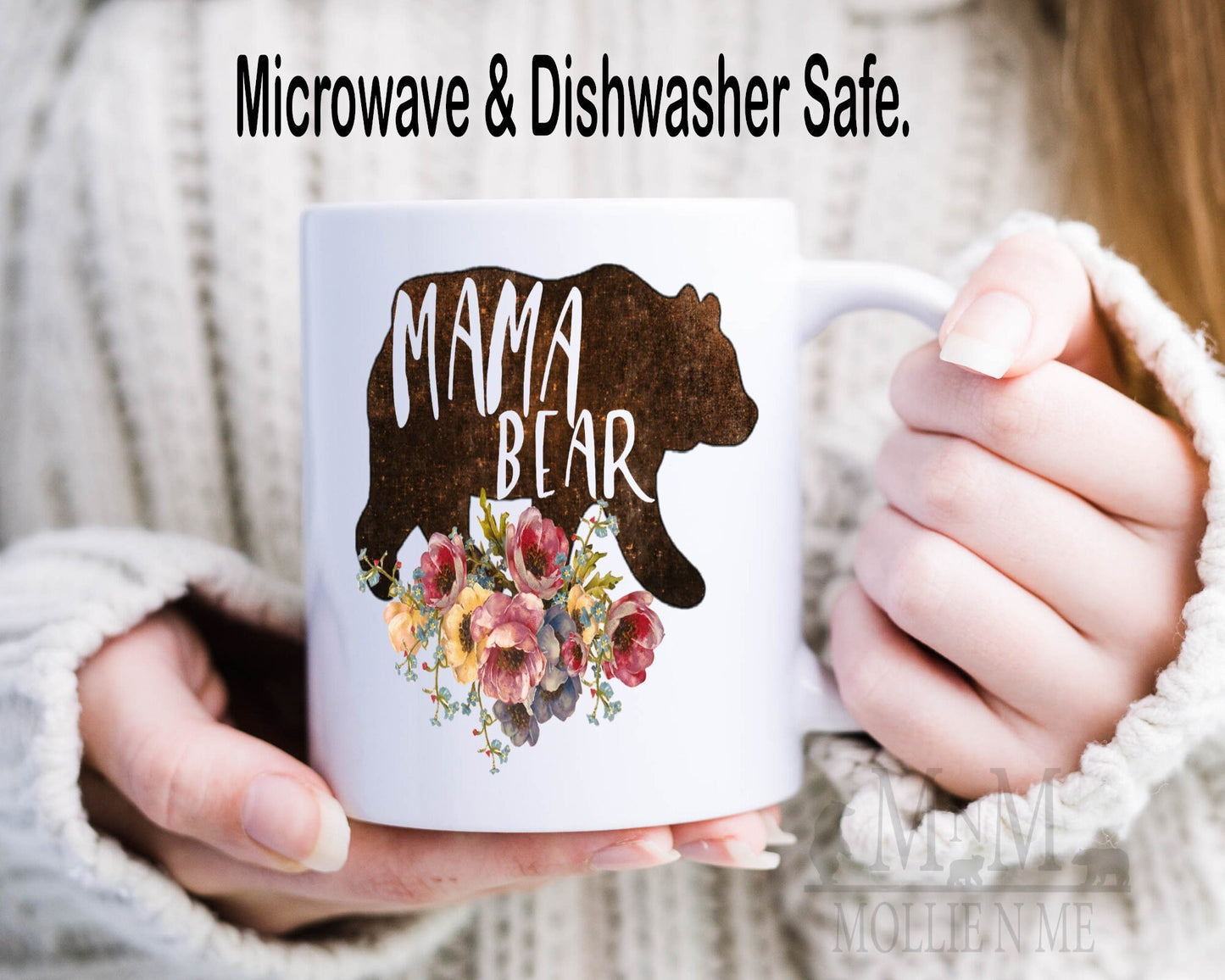 Mama Bear Ceramic 15oz Mug