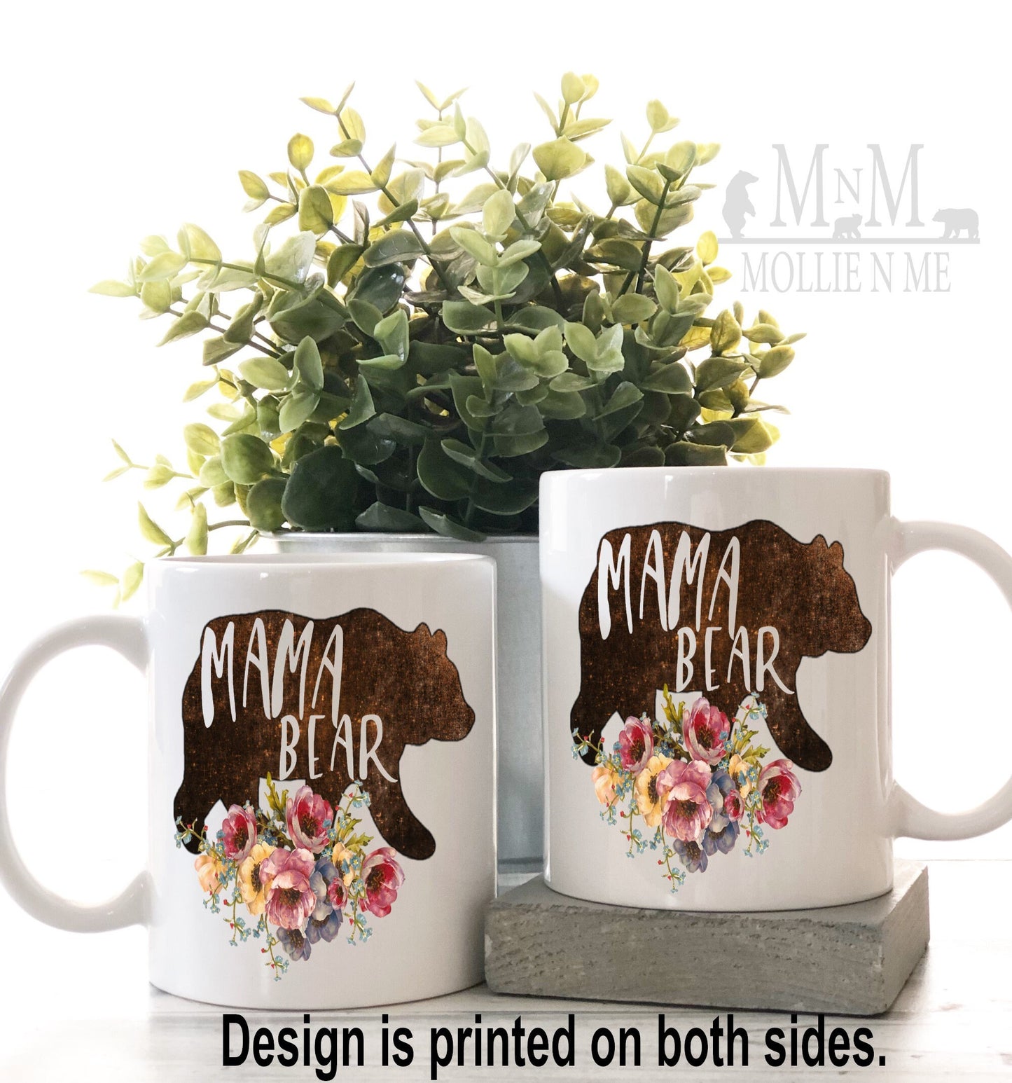 Mama Bear Ceramic 15oz Mug